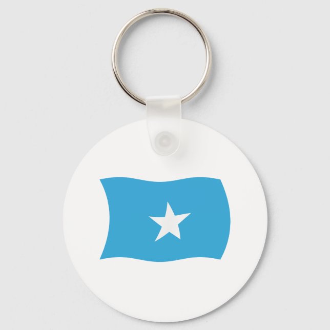Llavero de la bandera de Somalia (Anverso)