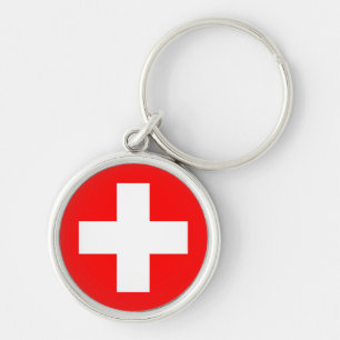 Llavero de la bandera de Suiza