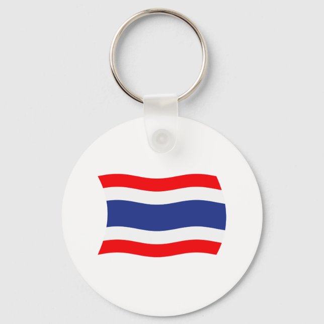 Llavero de la bandera de Tailandia (Anverso)