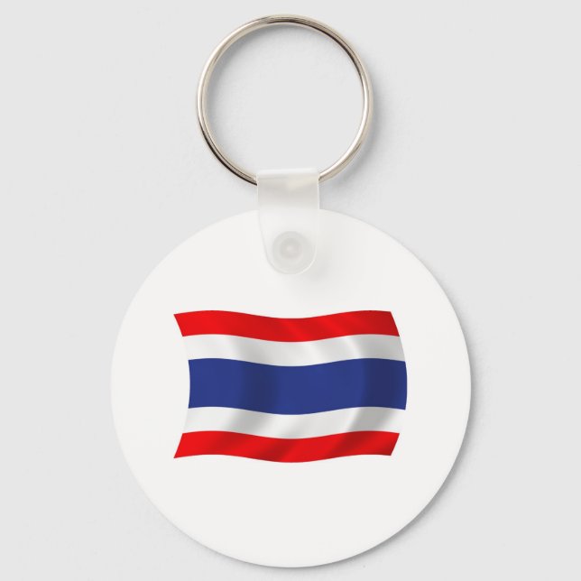 Llavero de la bandera de Tailandia (Anverso)