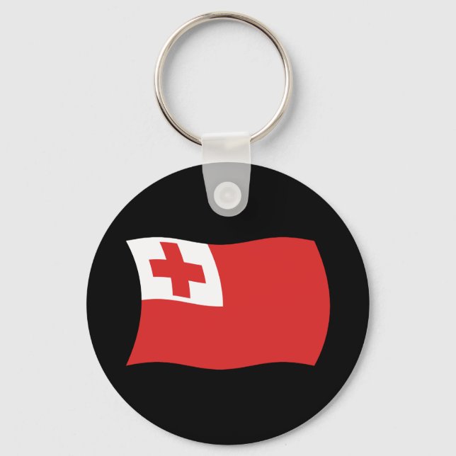 Llavero de la bandera de Tonga (Anverso)
