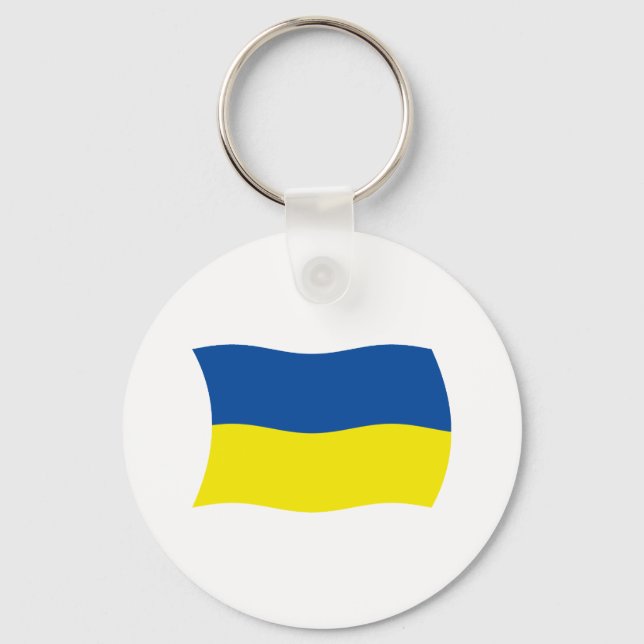 Llavero de la Bandera de Ucrania (Anverso)