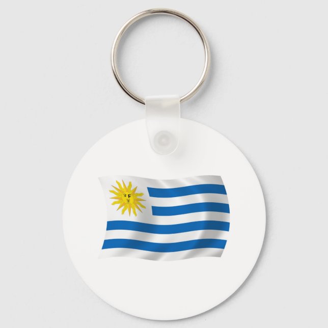 Llavero de la Bandera de Uruguay (Anverso)