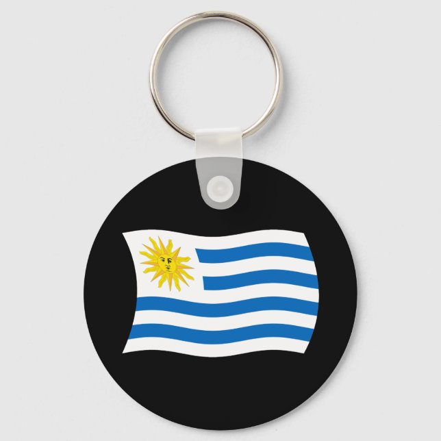 Llavero de la Bandera de Uruguay (Anverso)