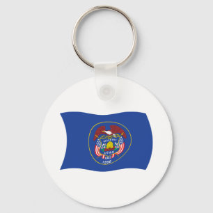 Llavero de la bandera de Utah