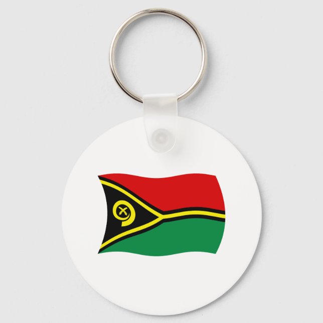 Llavero de la bandera de Vanuatu (Anverso)