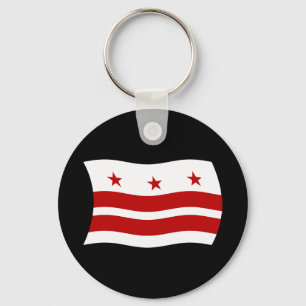 Llavero de la bandera de Washington D.C.