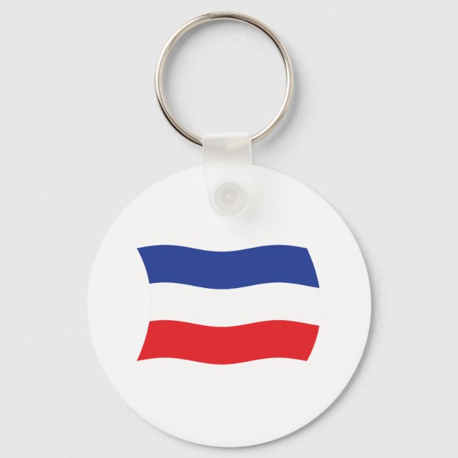 Llavero de la bandera de Yugoslavia (Anverso)