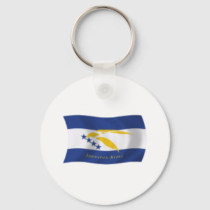 Llavero de la bandera del atolón Johnston