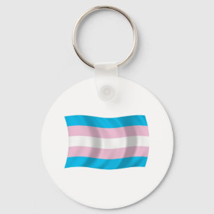 Llavero de la Bandera del Orgullo Transgénero