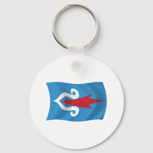 Llavero de la bandera del pueblo Ainu