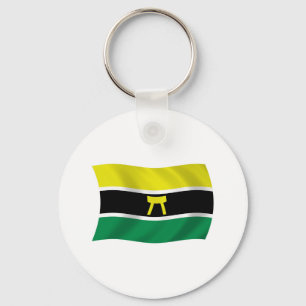 Llavero de la Bandera del Pueblo Ashanti