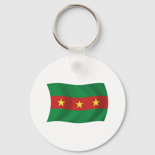 Llavero de la Bandera del Pueblo Ewe