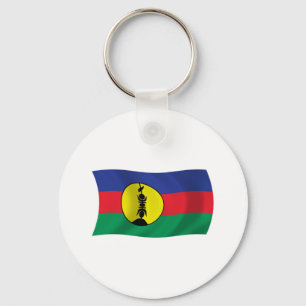 Llavero de la Bandera del Pueblo Kanak