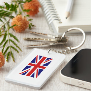 Llavero de la bandera del Reino Unido Union Jack