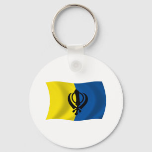 Llavero de la bandera del sijismo