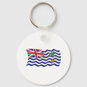 Llavero de la bandera del Territorio Británico del