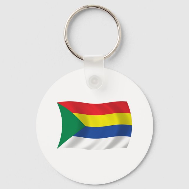 Llavero de la bandera drusa (Anverso)
