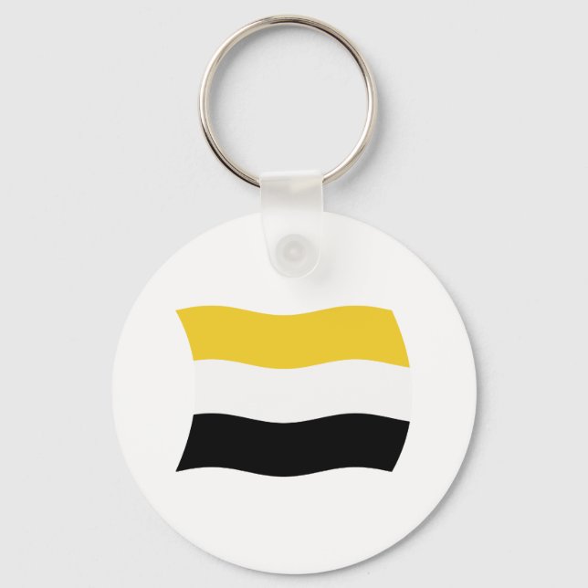 Llavero de la Bandera Garifuna (Anverso)