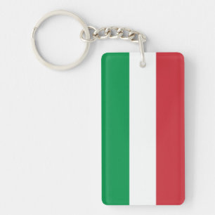 Llavero de la bandera italiana   Tricolor Italia