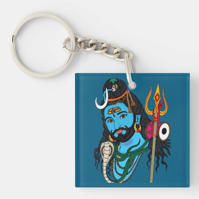Llavero de la cara de Shiva (Frente)