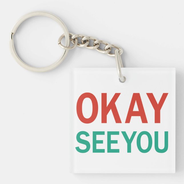 Llavero de la cita de Appa de la conveniencia de (Frente)