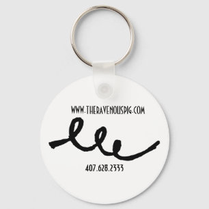 Llavero de la cola del cerdo