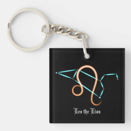 Llavero de la constelación zodiacal Leo