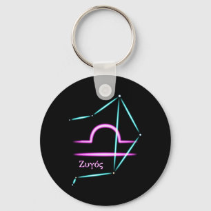 Llavero de la constelación zodiacal Libra