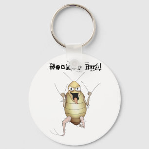 Llavero de la cucaracha del insecto del eje de