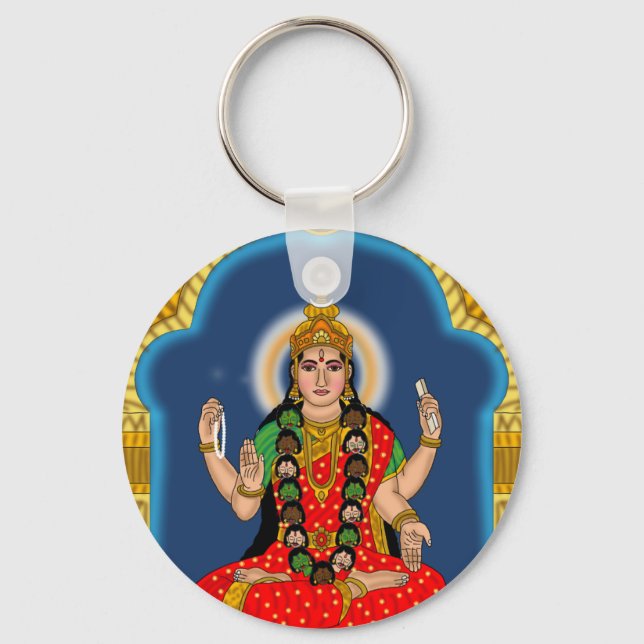 Llavero de la Diosa Bhairavi (Anverso)