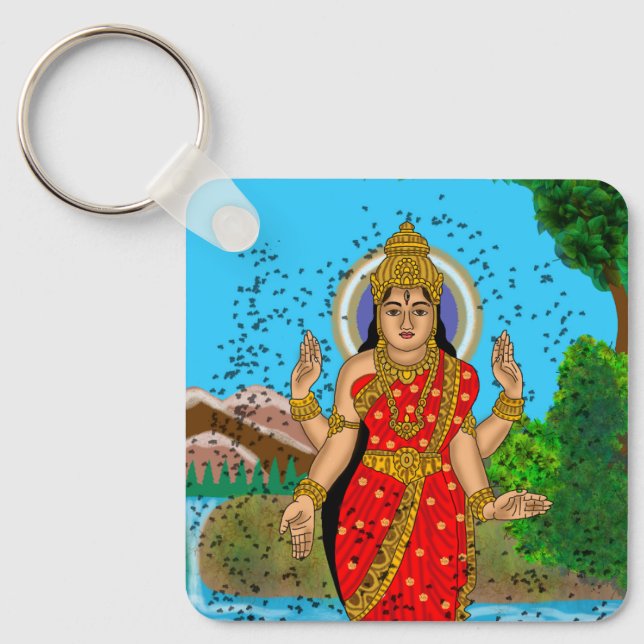 Llavero de la Diosa Bhramari (Anverso)