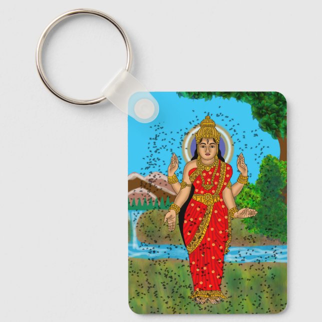 Llavero de la Diosa Bhramari (Anverso)