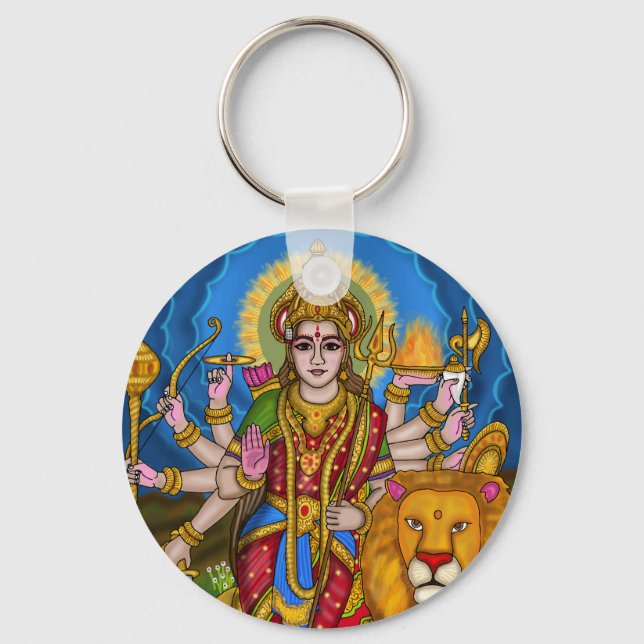 Llavero de la Diosa Durga (Anverso)
