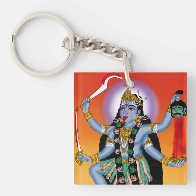Llavero de la diosa Kali (Frente)