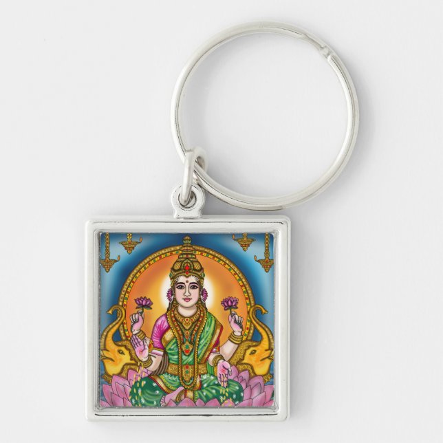 Llavero de la Diosa Lakshmi (Frente)