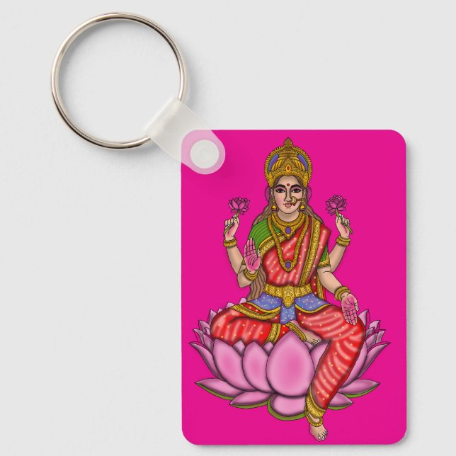 Llavero de la Diosa Lakshmi (Anverso)