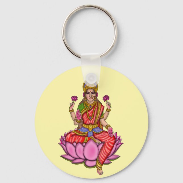 Llavero de la Diosa Lakshmi (Anverso)