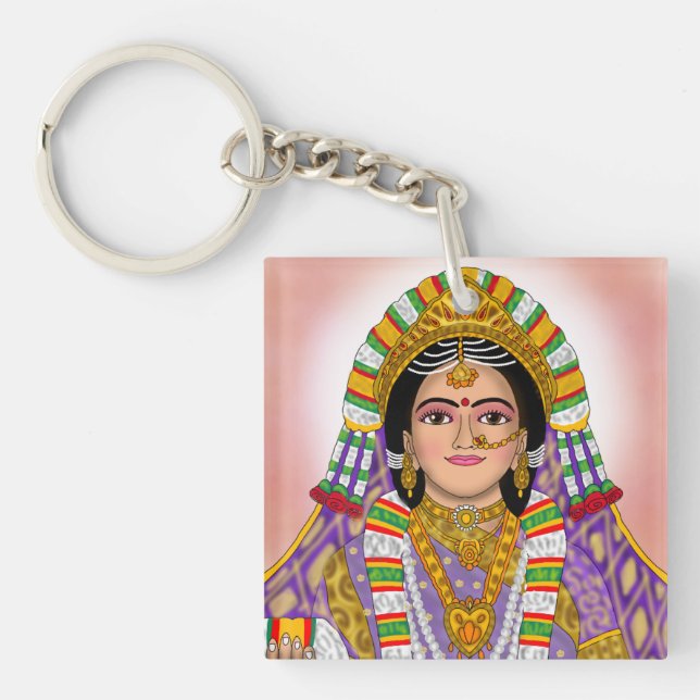 Llavero de la Diosa Radha (Frente)