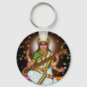 Llavero de la Diosa Saraswati