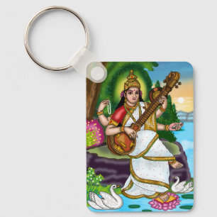 Llavero de la Diosa Saraswati