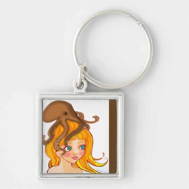 llavero de la doncella del pulpo (Frente)