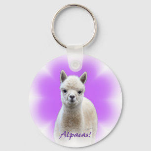 Llavero de la esperanza de la alpaca