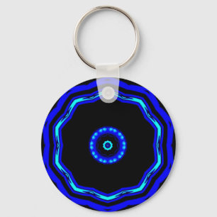 Llavero de la estrella azul