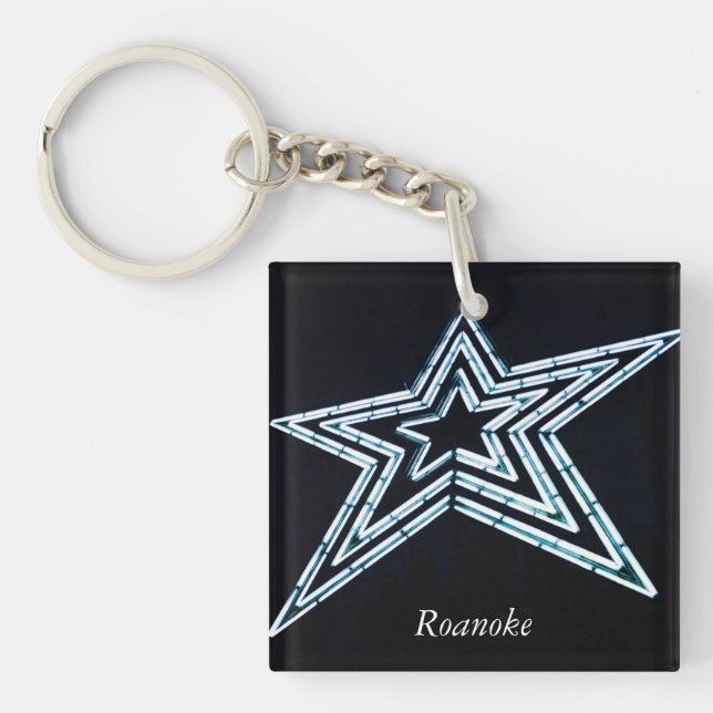 Llavero de la estrella de Roanoke (Frente)