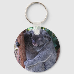 Llavero de la familia de la koala