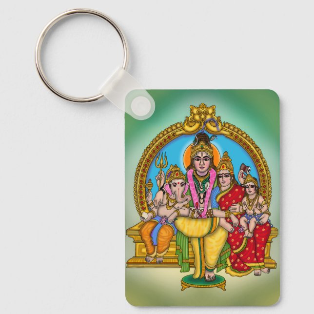 Llavero de la Familia Shiva (Anverso)