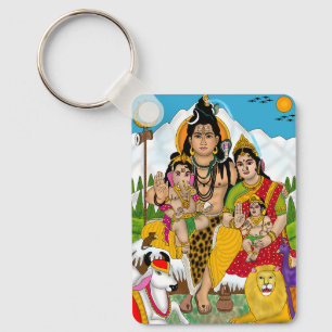 Llavero de la Familia Shiva