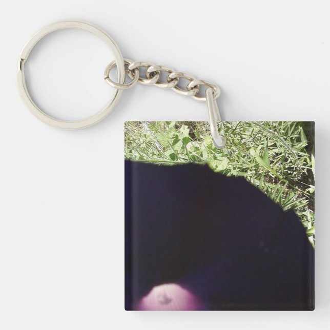 Llavero de la flor de la correhuela (Frente)