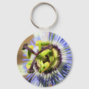 Llavero de la flor de la pasión